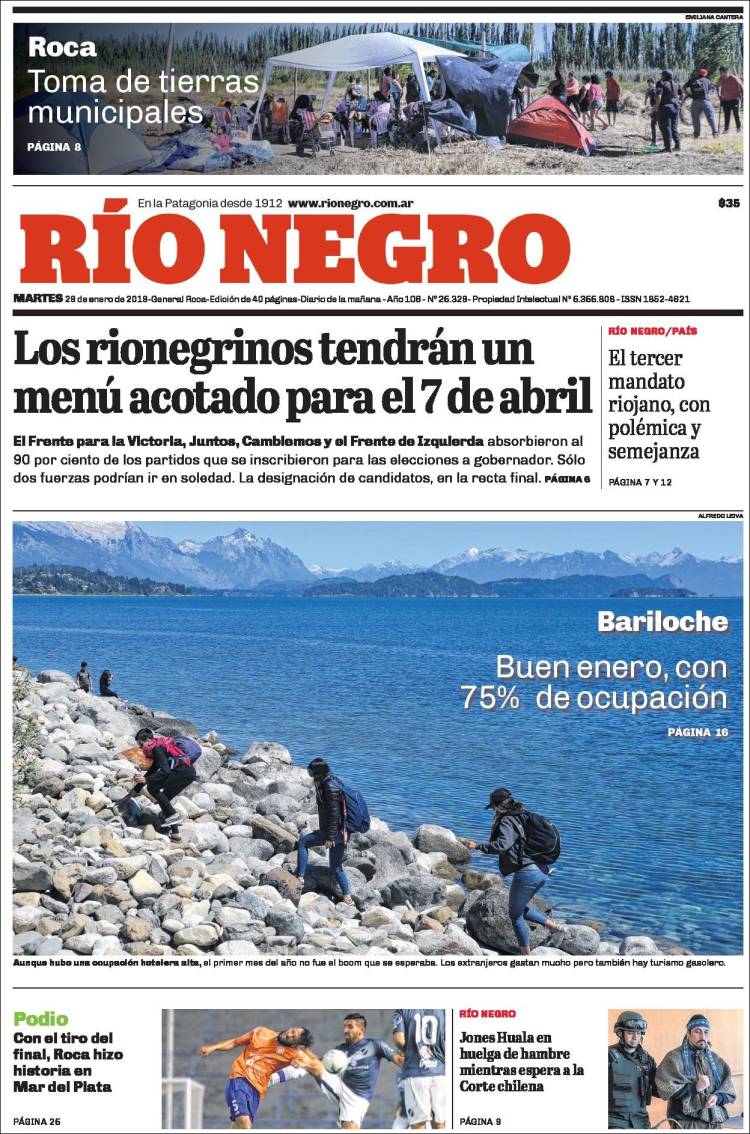 Portada de Rio Negro (Argentina)