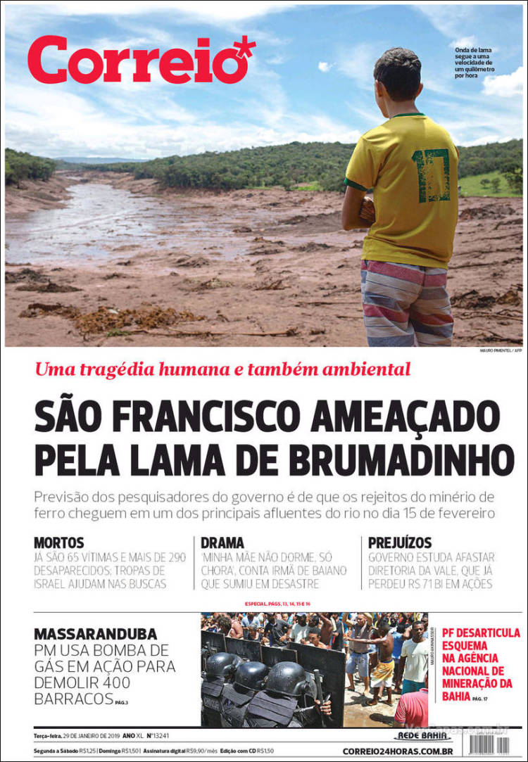 Portada de Correio* (Brasil)