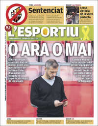 Portada de L'Esportiu : Girona (Espa&ntilde;a)