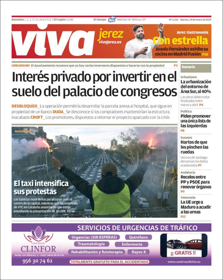 Portada de Información - Jerez (Espa&ntilde;a)