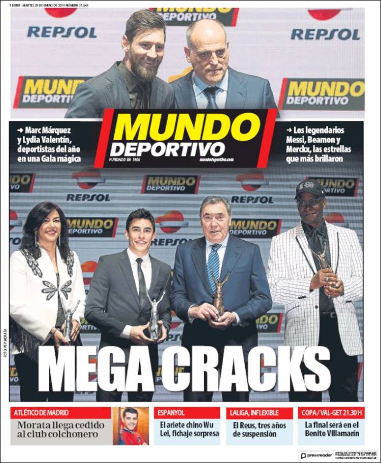 Portada de El Mundo Deportivo (Espa&ntilde;a)