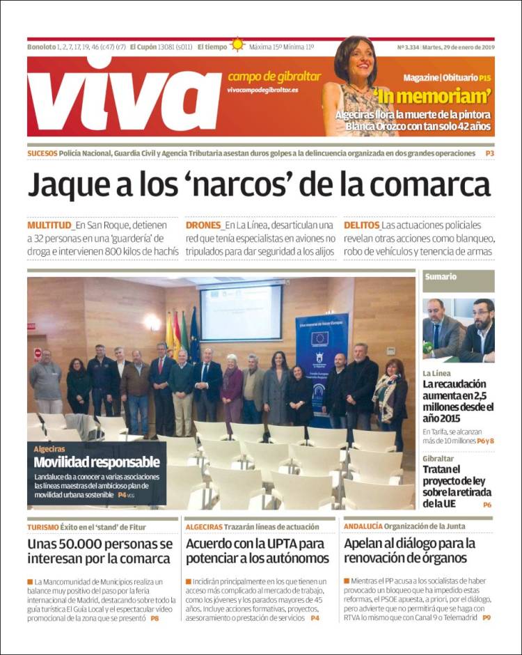 Portada de Viva Campo de Gibraltar (Espa&ntilde;a)