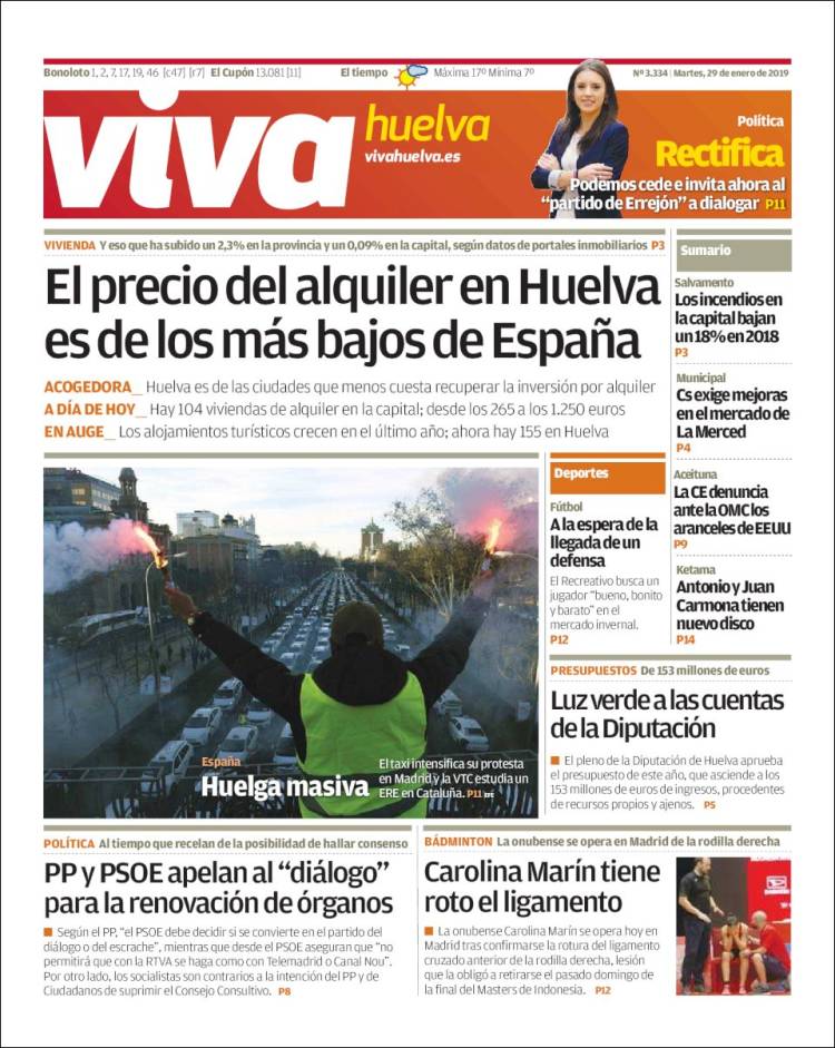 Portada de Viva Huelva (Espa&ntilde;a)