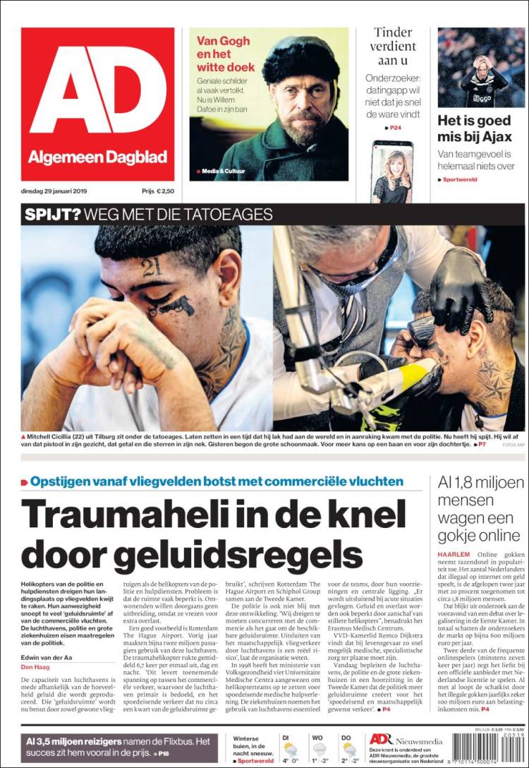 Portada de AD (Pa&iacute;ses Bajos)