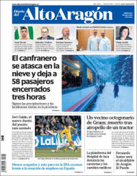 Portada de Diario del AltoAragón (España)