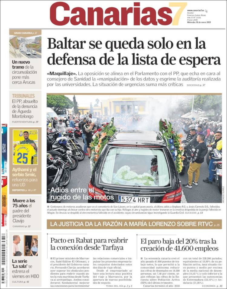 Portada de Canarias 7 - Fuerteventura (Espa&ntilde;a)