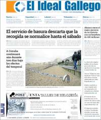 Portada de El Ideal Gallego (España)