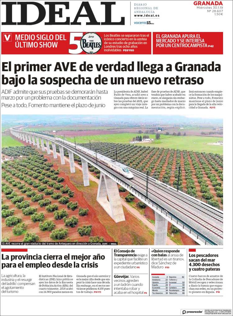 Portada de Ideal (Espa&ntilde;a)