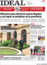 Portada de El Ideal de Jaén (España)