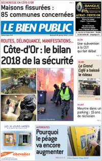 Portada de Le Bien Public (France)