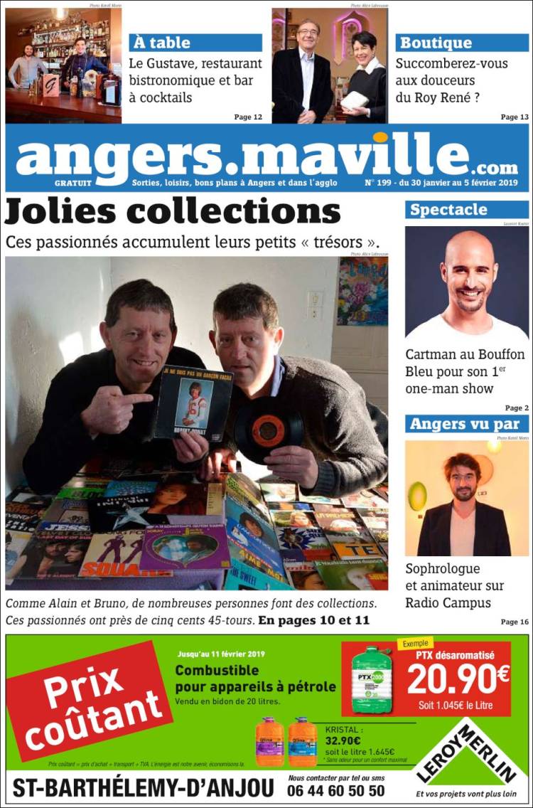 Portada de Le Courrier de l'Ouest (France)