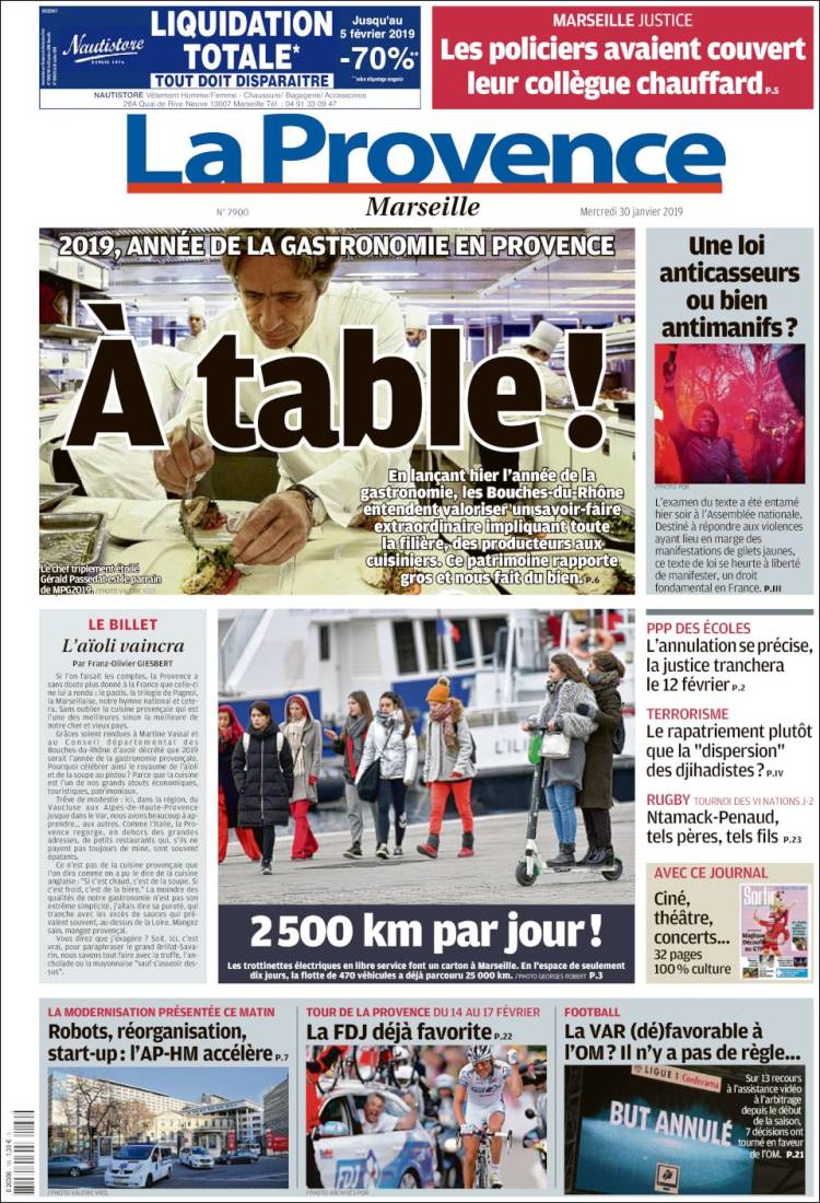 Portada de La Provence (France)