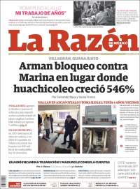 Portada de La Razón (M&eacute;xico)