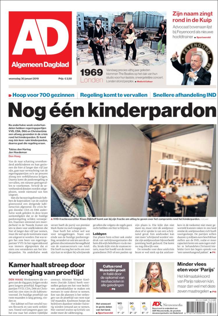 Portada de AD (Pa&iacute;ses Bajos)