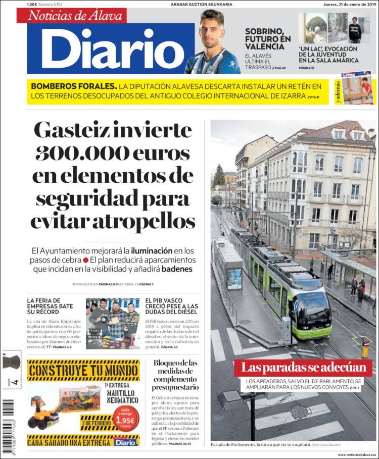 Portada de Noticias de Álava (Espa&ntilde;a)
