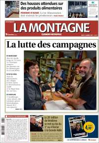 Portada de La Montagne (Francia)