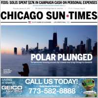 Portada de Chicago Sun-Times (USA)