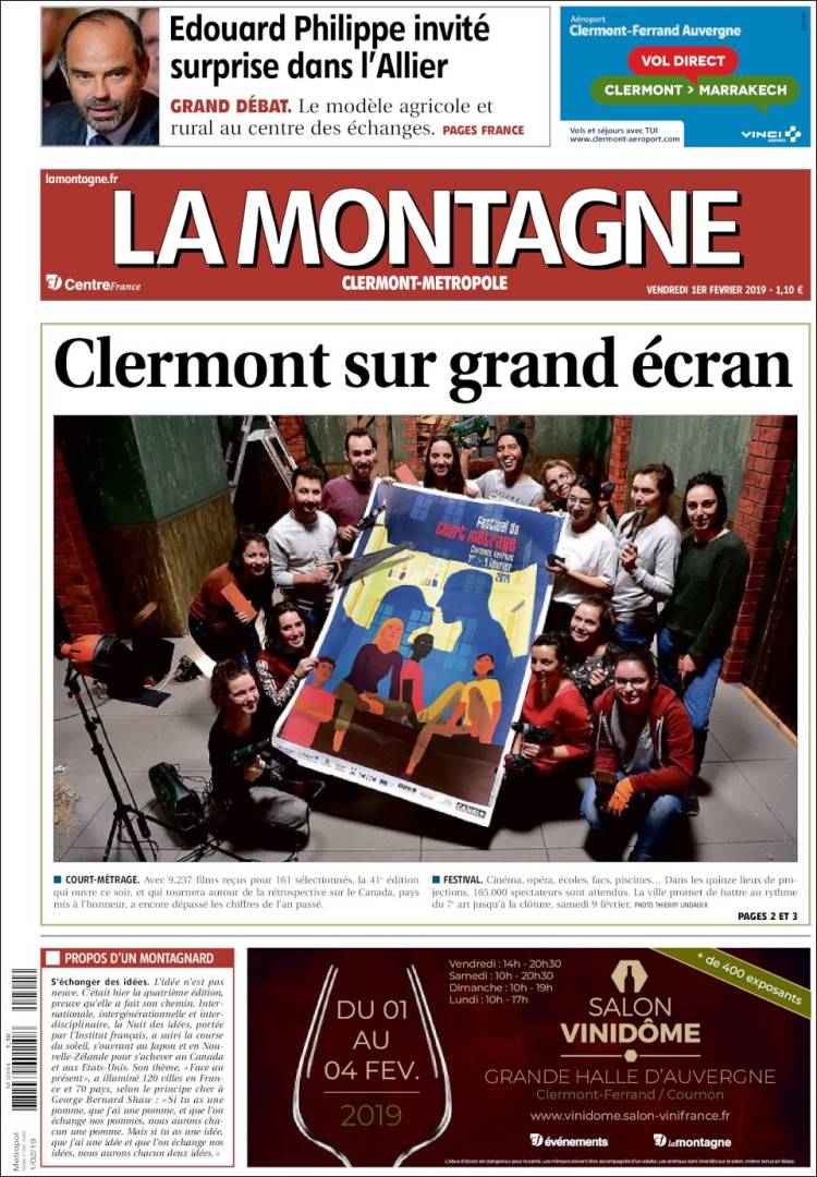 Portada de La Montagne (France)