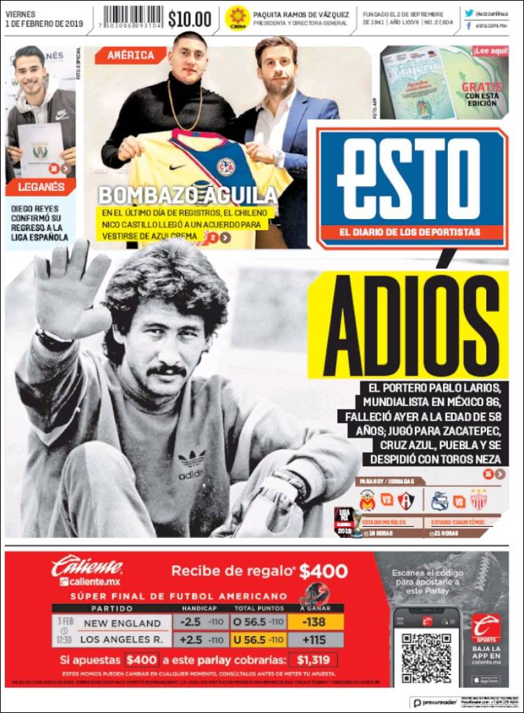 Portada de Esto (México)