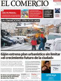 Portada de El Comercio - Gijón (Espa&ntilde;a)