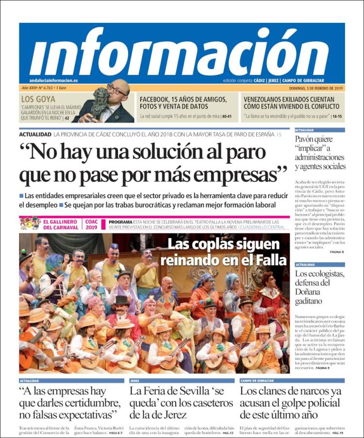 Portada de Viva Cadiz (Espa&ntilde;a)