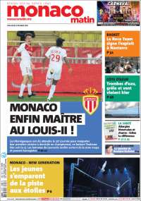 Portada de Nice-Matin (Francia)