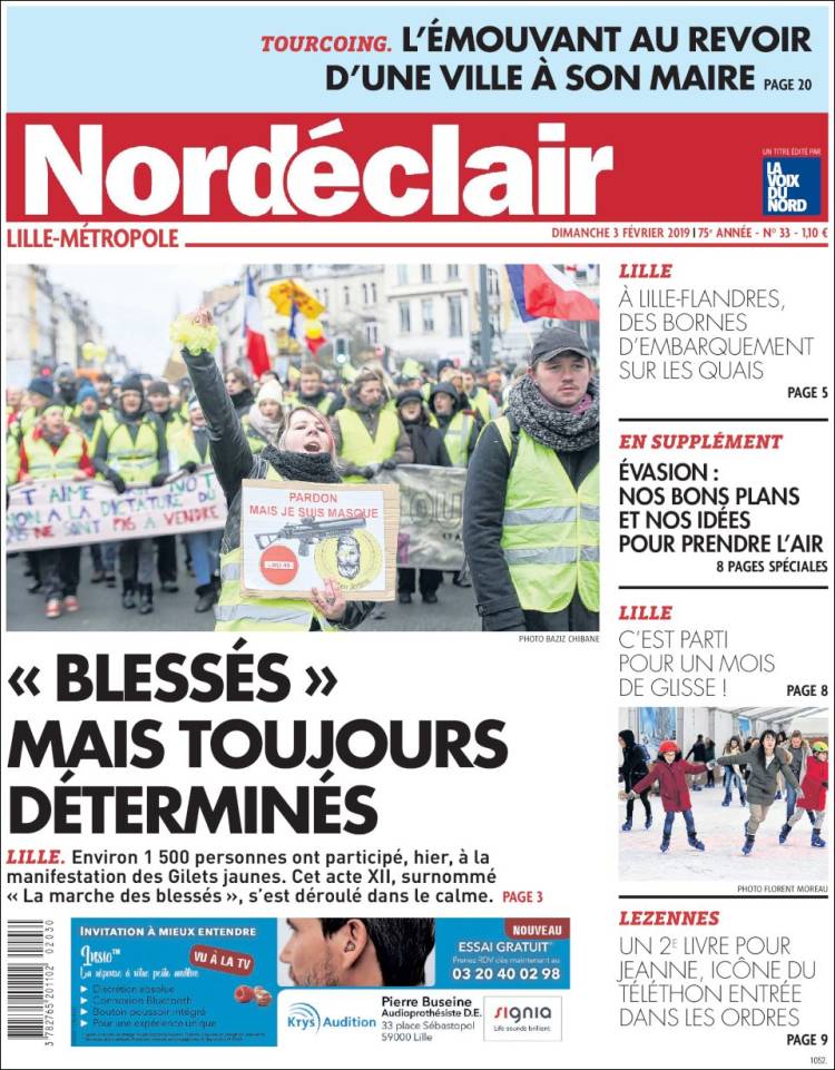 Portada de Nord Éclair (Francia)