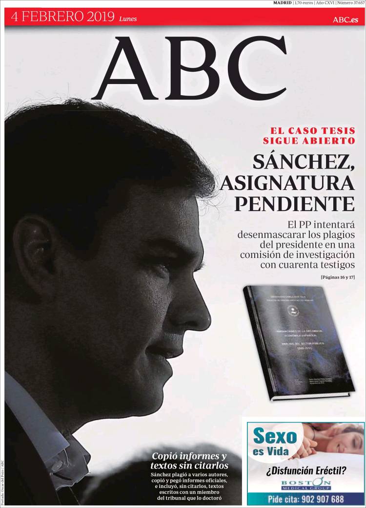 Portada de ABC (Espa&ntilde;a)