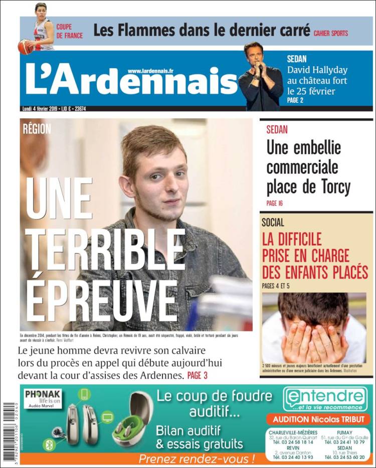 Portada de L'Ardenais (Francia)