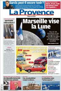 Portada de La Provence (Francia)