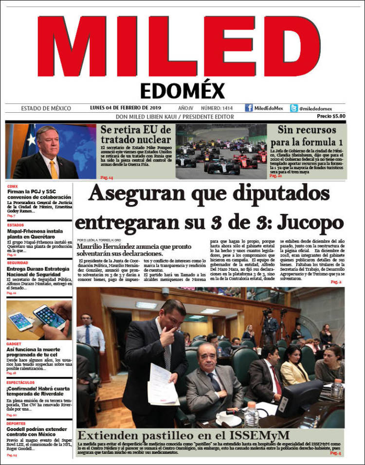 Portada de Miled - Estado de México (M&eacute;xico)