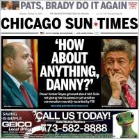 Portada de Chicago Sun-Times (USA)