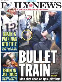 Portada de Daily News - New York (USA)