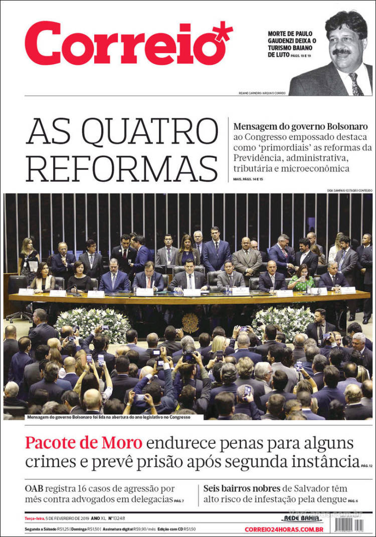 Portada de Correio* (Brasil)