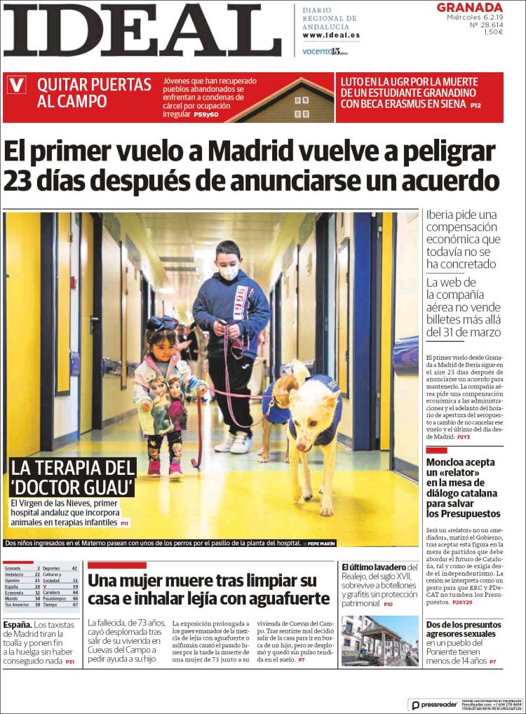 Portada de Ideal (Espa&ntilde;a)