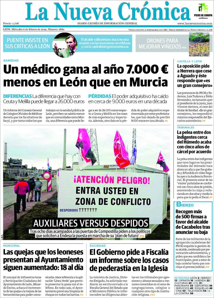 Portada de La Nueva Crónica (Espa&ntilde;a)