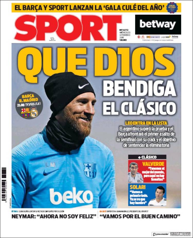 Portada de Sport (Espa&ntilde;a)