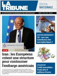 Portada de La Tribune (Francia)