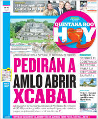 Portada de Quintana Roo HOY (México)