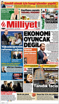 Portada de Milliyet (Turkey)