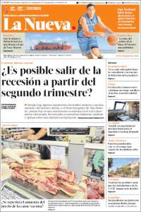 Portada de La Nueva Provincia (Argentina)