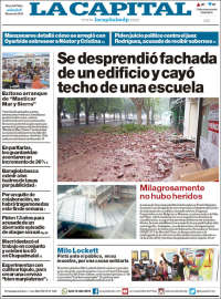 Portada de Diario La Capital - Mar del Plata (Argentina)