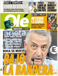 Portada de Olé (Argentina)