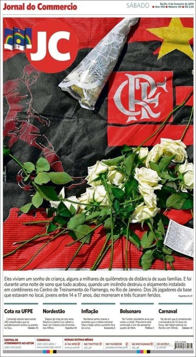 Portada de Jornal do Comércio (Brasil)