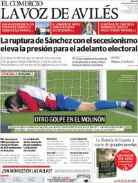 Portada de El Comercio - Avilés (Espa&ntilde;a)