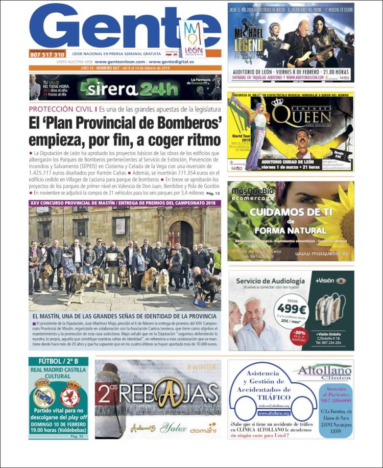 Portada de Gente en León (Espa&ntilde;a)