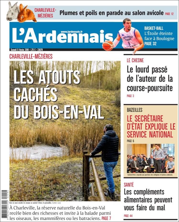 Portada de L'Ardenais (Francia)