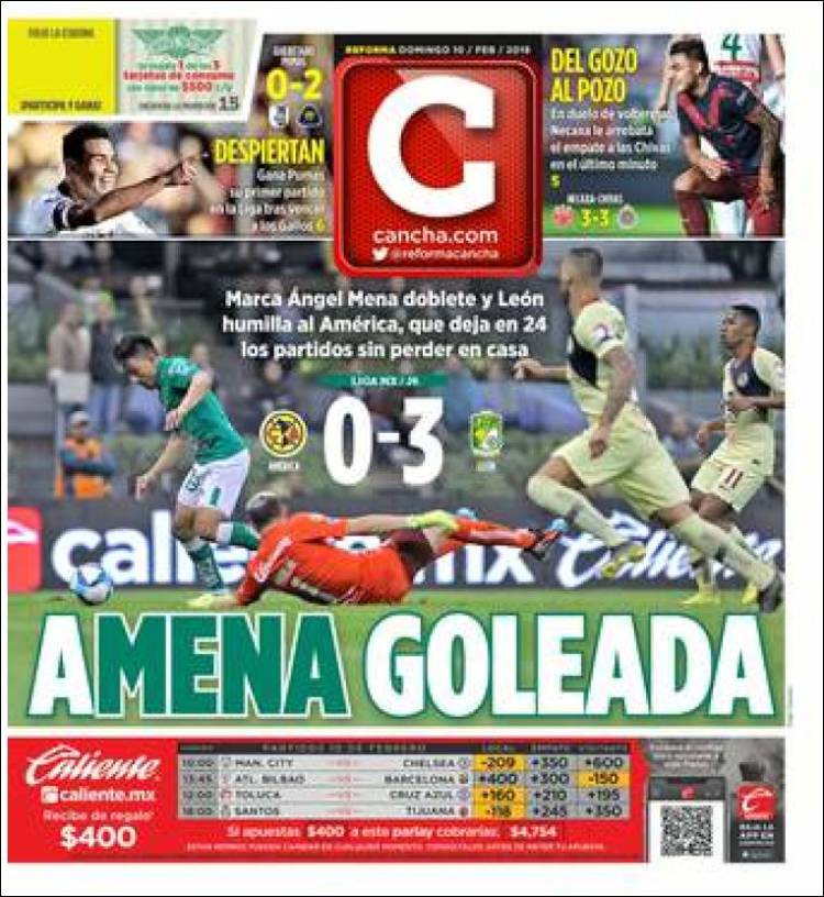 Portada de Cancha (México)