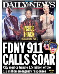 Portada de Daily News - New York (USA)