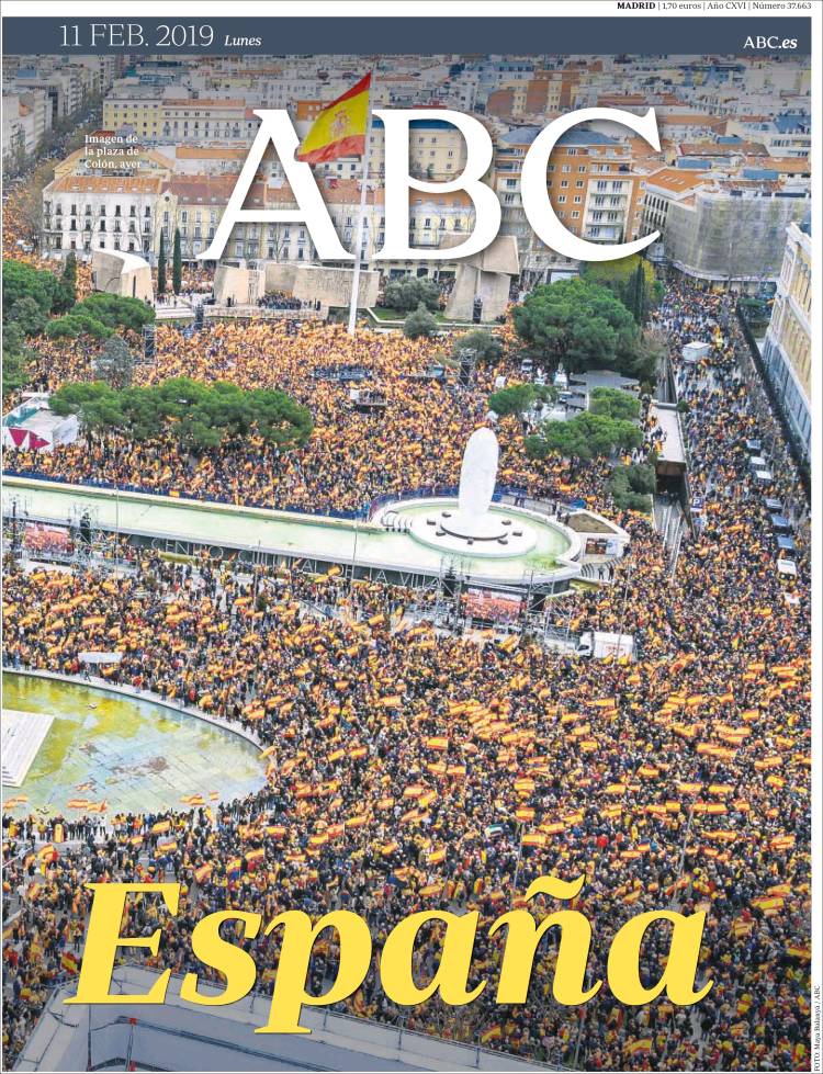 Portada de ABC (España)